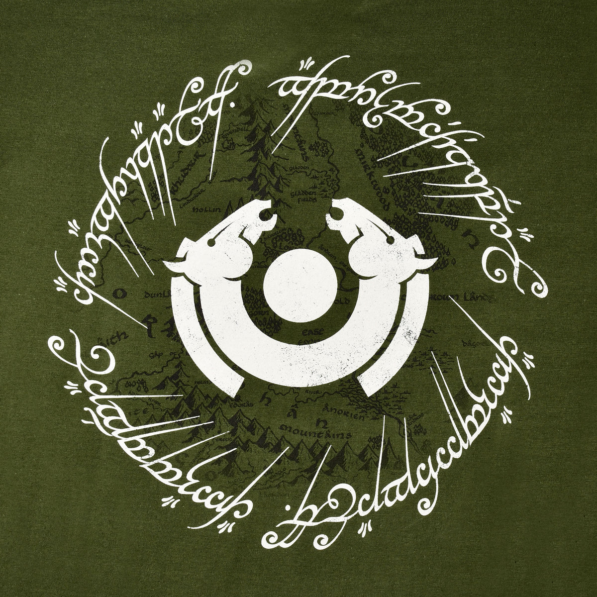Produktbild Sagan om Ringen - Rohan T-shirt oliv