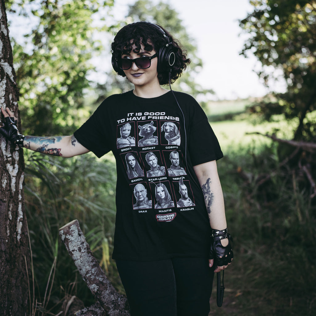 Produktbild Guardians of the Galaxy - Good Friends T-shirt svart