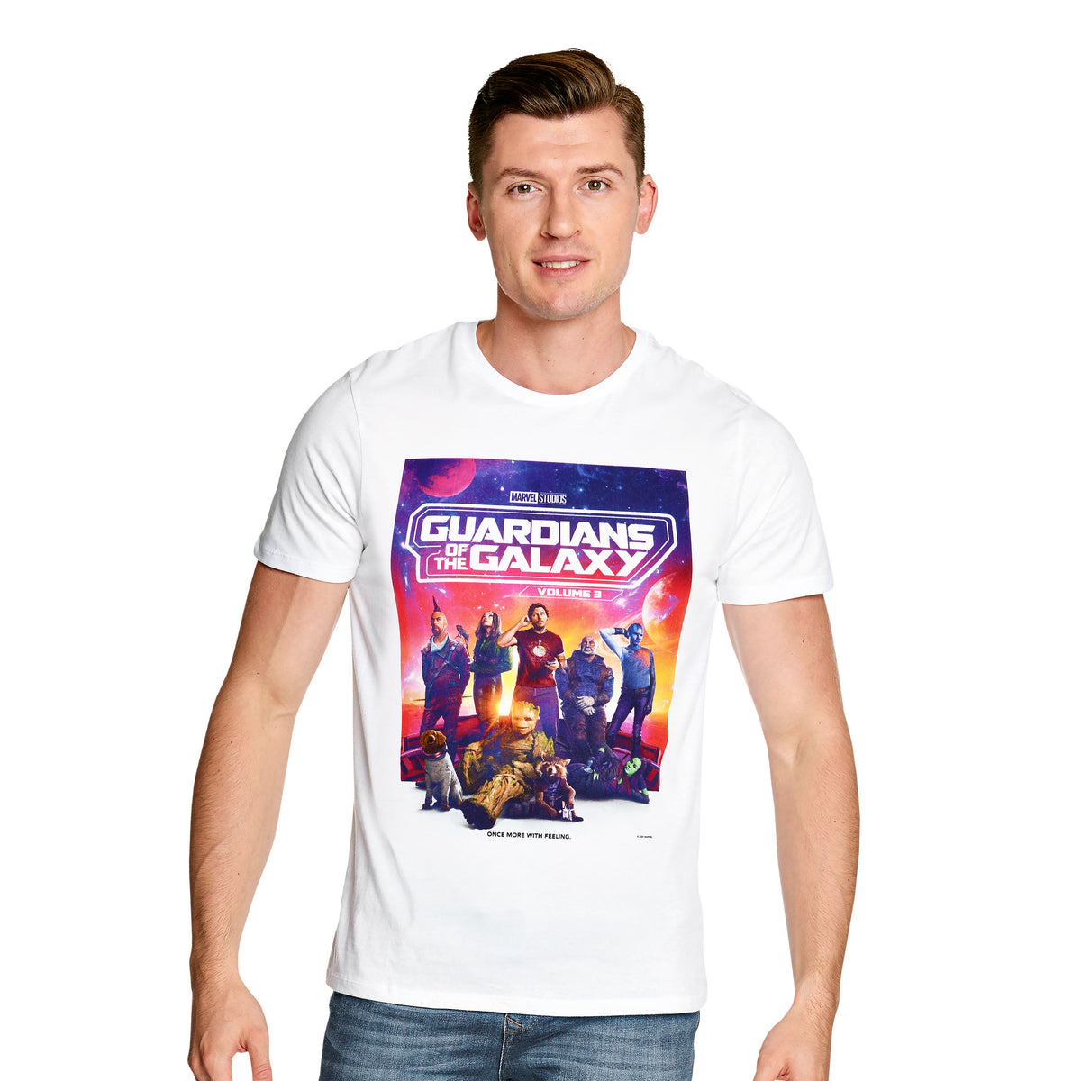 Produktbild Guardians of the Galaxy - Crew T-shirt vit