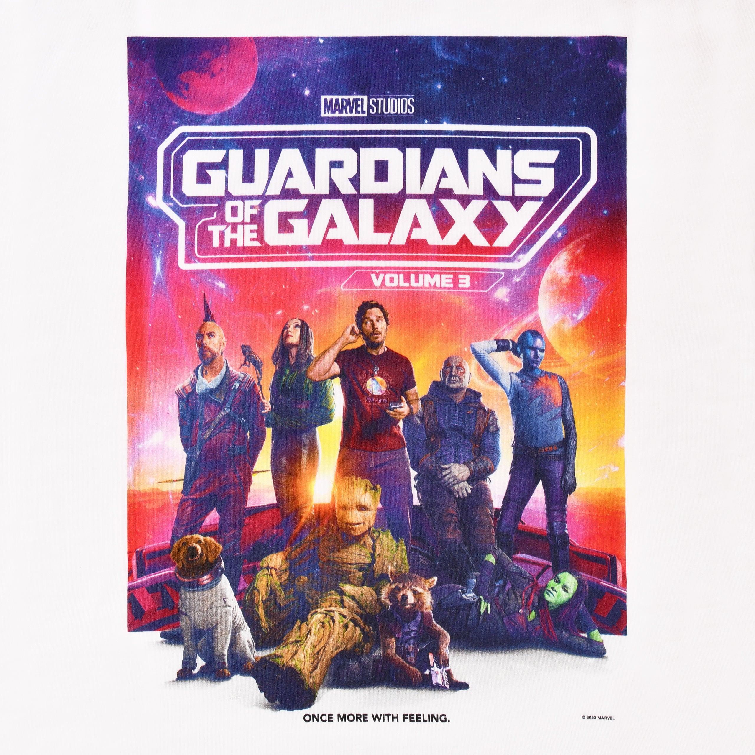 Produktbild Guardians of the Galaxy - Crew T-shirt vit
