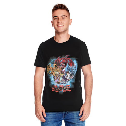 Produktbild Yu-Gi-Oh! - Group Shot Blue Vortex T-shirt svart