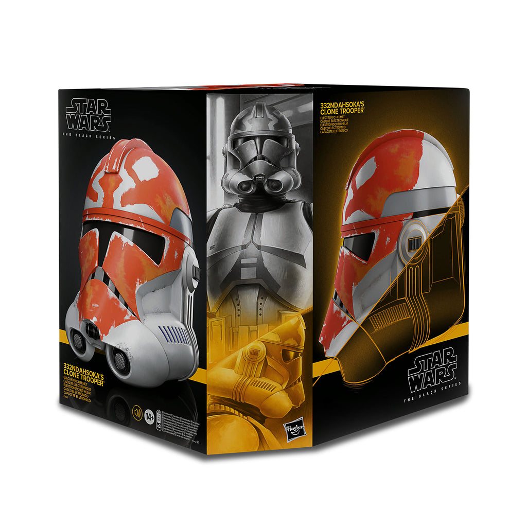 Produktbild Ahsoka Tano 332nd Clone Trooper Premium Hjälm Replika med Röstförvrängare - Star Wars