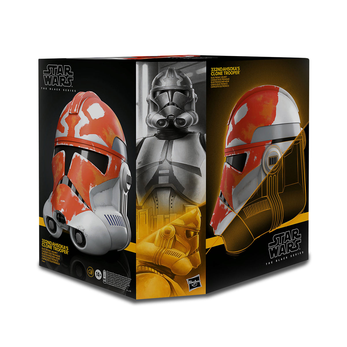 Produktbild Ahsoka Tano 332nd Clone Trooper Premium Hjälm Replika med Röstförvrängare - Star Wars