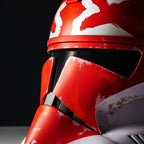 Produktbild Ahsoka Tano 332nd Clone Trooper Premium Hjälm Replika med Röstförvrängare - Star Wars