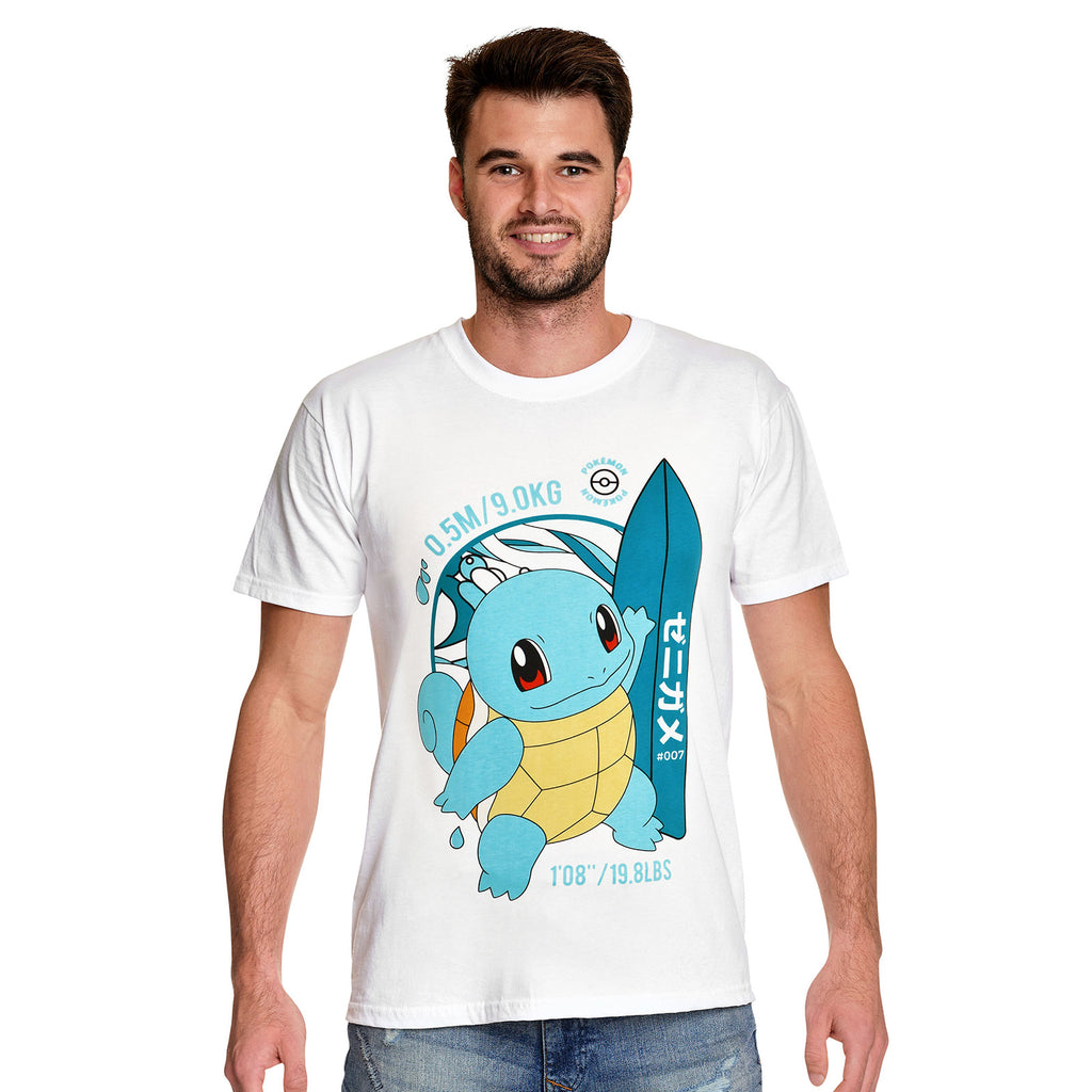Produktbild Pokemon - Schiggy Surfer T-shirt vit