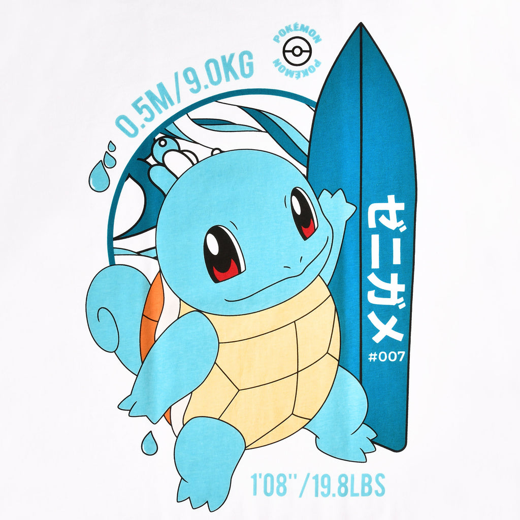 Produktbild Pokemon - Schiggy Surfer T-shirt vit