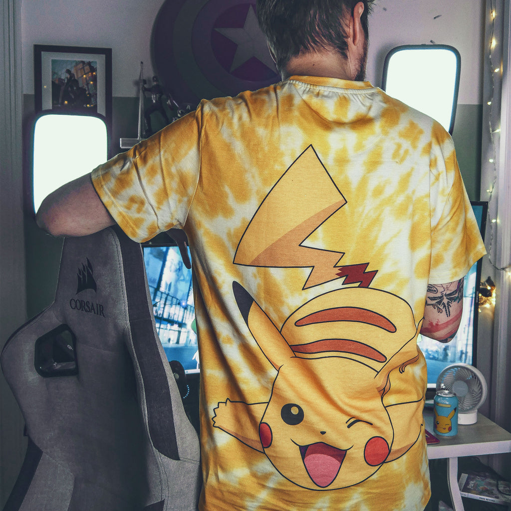 Produktbild Pokemon - Ash och Pikachu T-shirt gul