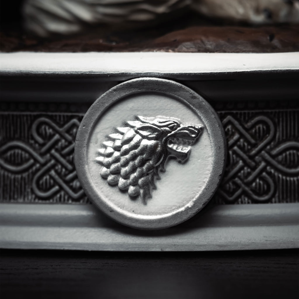 Produktbild Game of Thrones - Jon Snow med skuggvarg Diorama