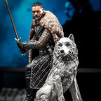 Produktbild Game of Thrones - Jon Snow med skuggvarg Diorama