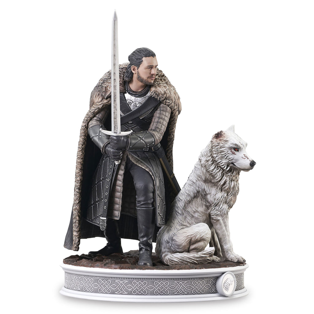 Produktbild Game of Thrones - Jon Snow med skuggvarg Diorama
