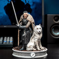 Produktbild Game of Thrones - Jon Snow med skuggvarg Diorama