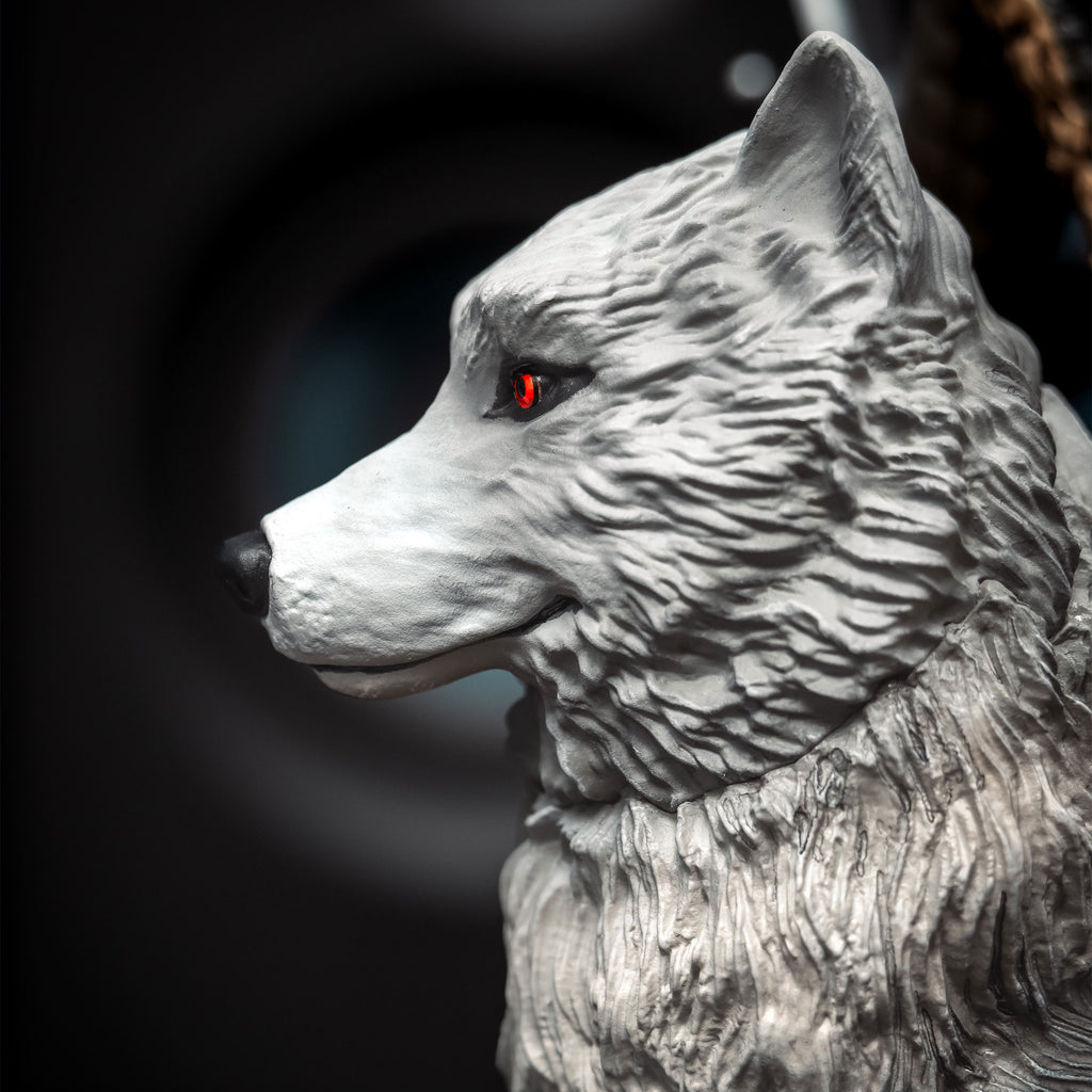 Produktbild Game of Thrones - Jon Snow med skuggvarg Diorama
