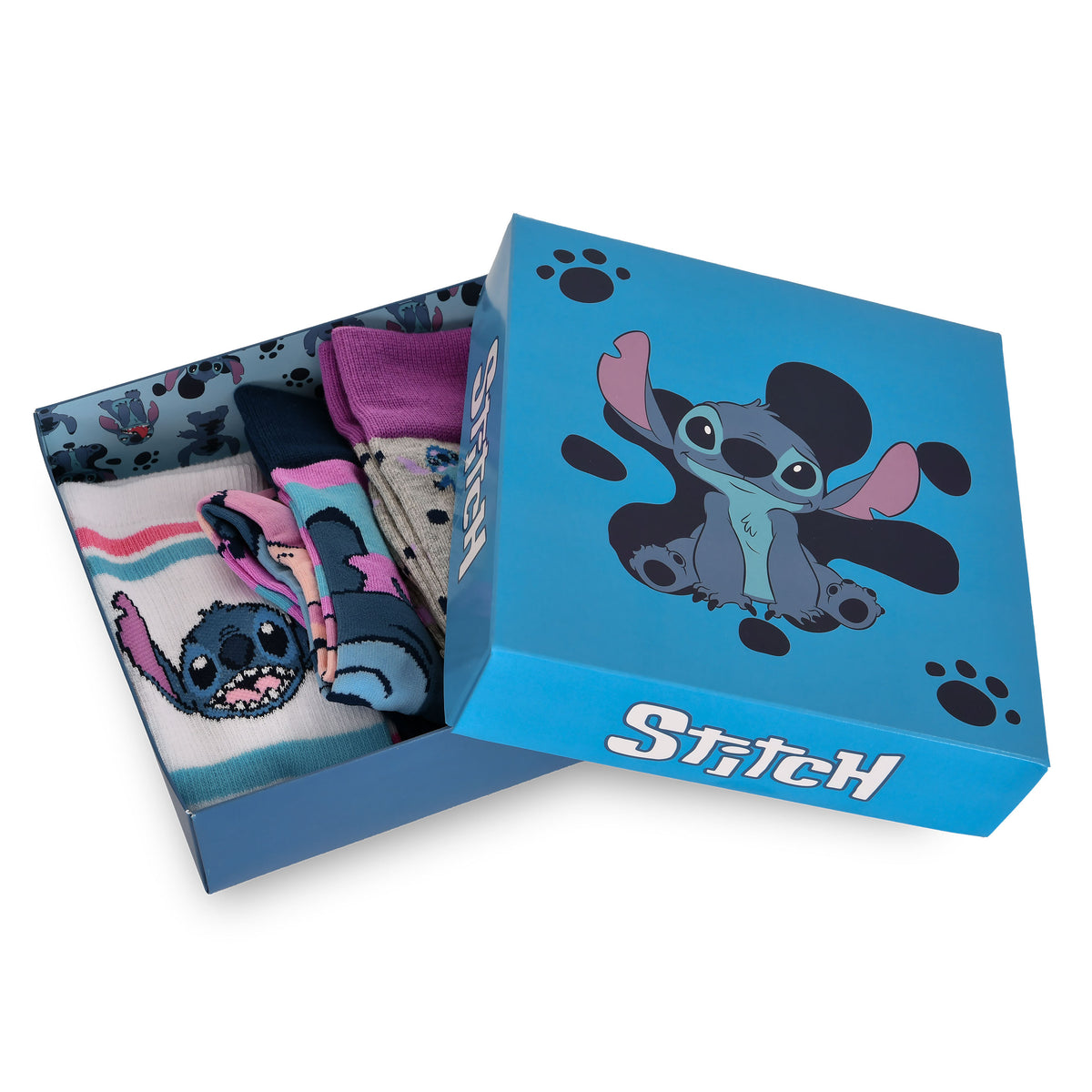 Produktbild Lilo & Stitch - 3-pack strumpor med Angel och Stitch