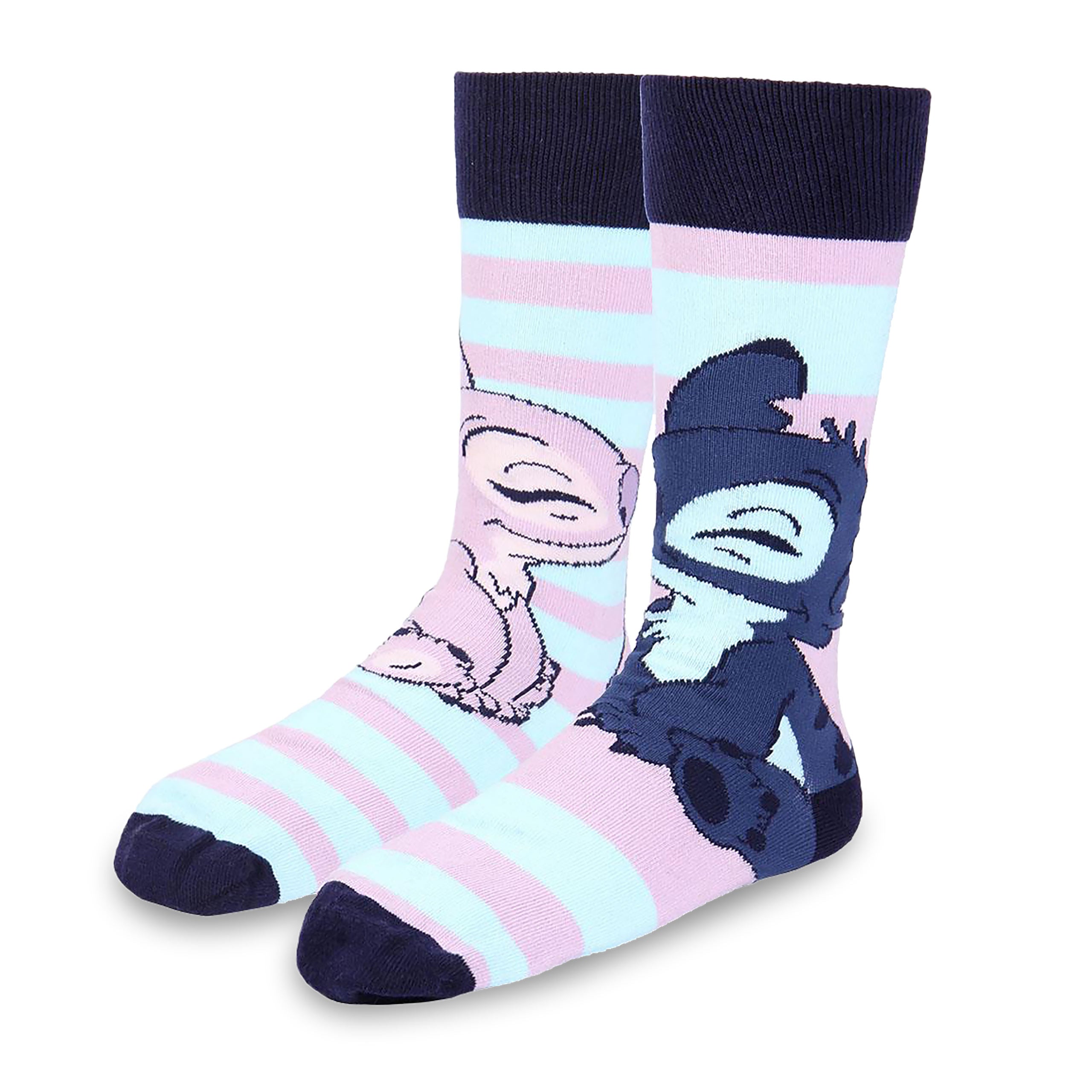 Produktbild Lilo & Stitch - 3-pack strumpor med Angel och Stitch