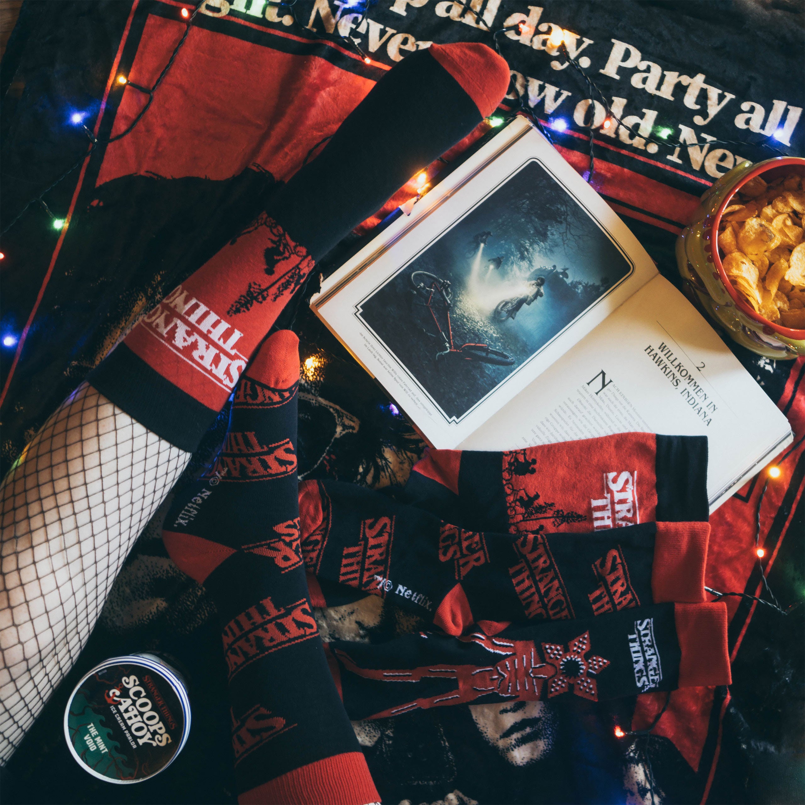 Produktbild Stranger Things - 3-pack strumpor