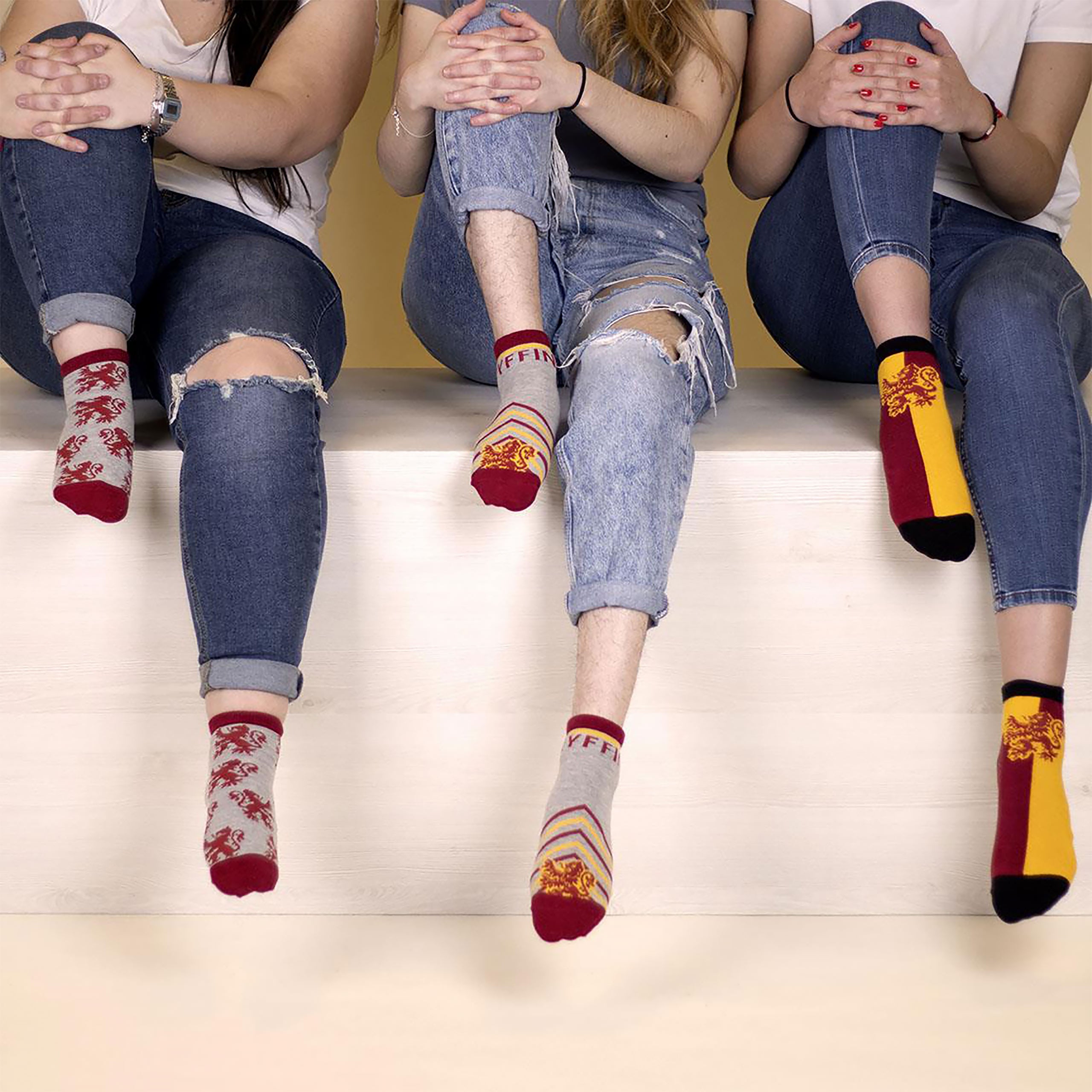 Produktbild Harry Potter - Gryffindor strumpor 3-pack