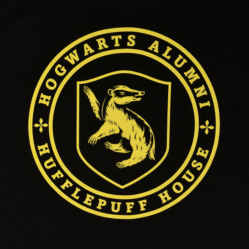 Produktbild Hufflepuff Hogwarts Alumni T-shirt svart - Harry Potter
