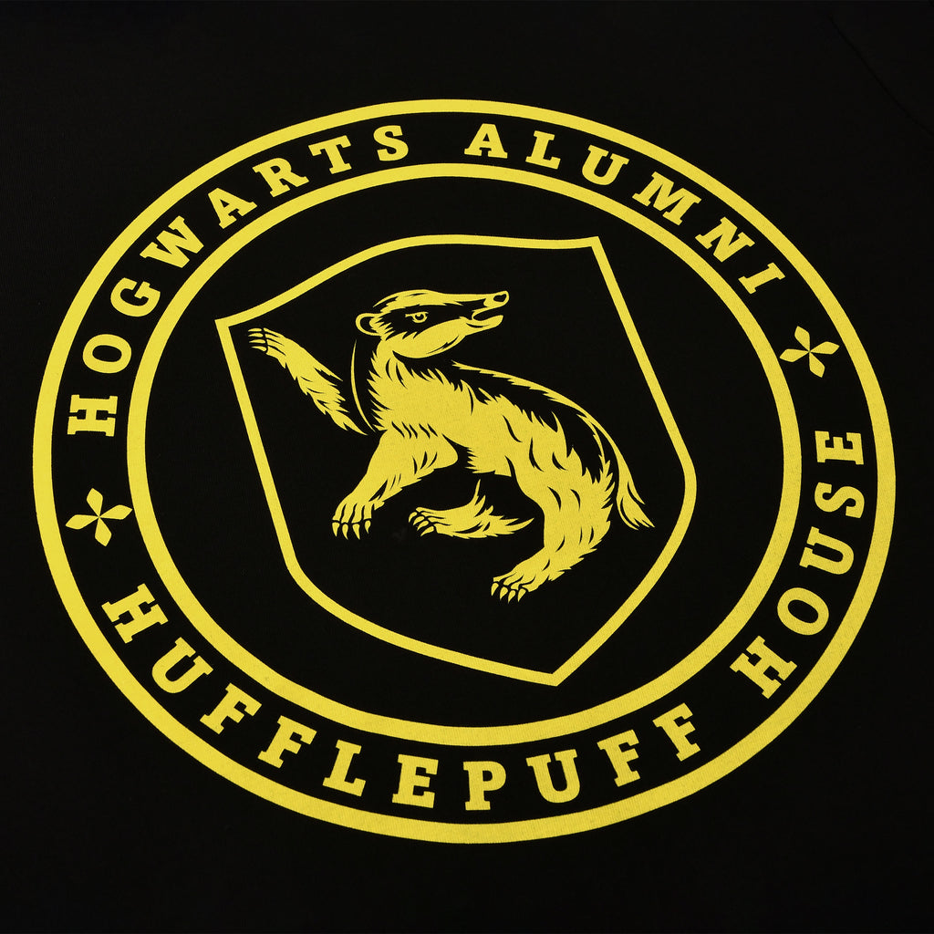 Produktbild Hufflepuff Hogwarts Alumni T-shirt svart - Harry Potter