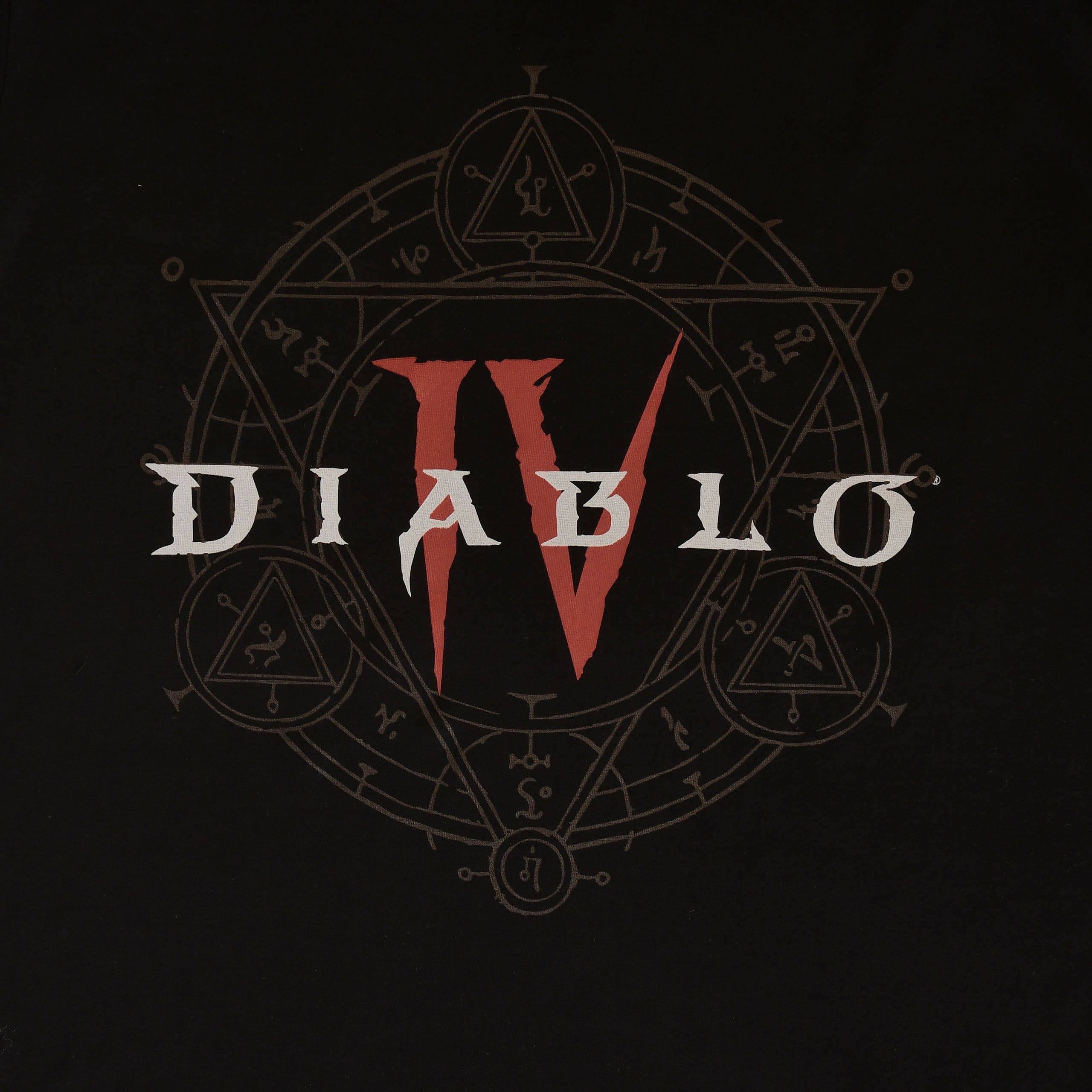 Product image Diablo IV - Hexagram Logo T-Shirt Black
