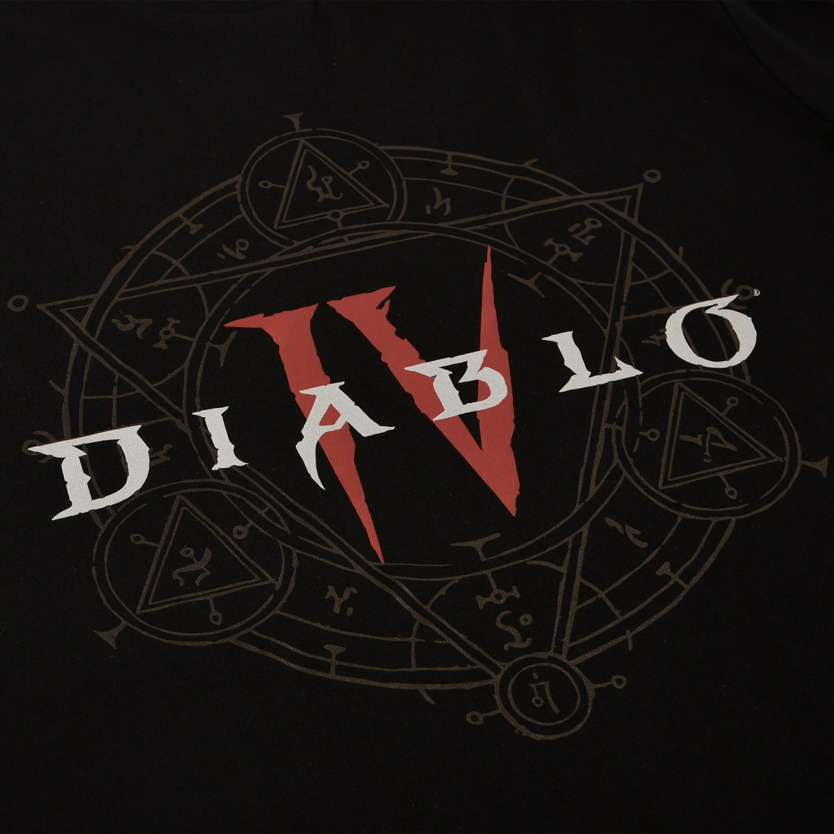 Product image Diablo IV - Hexagram Logo T-Shirt Black