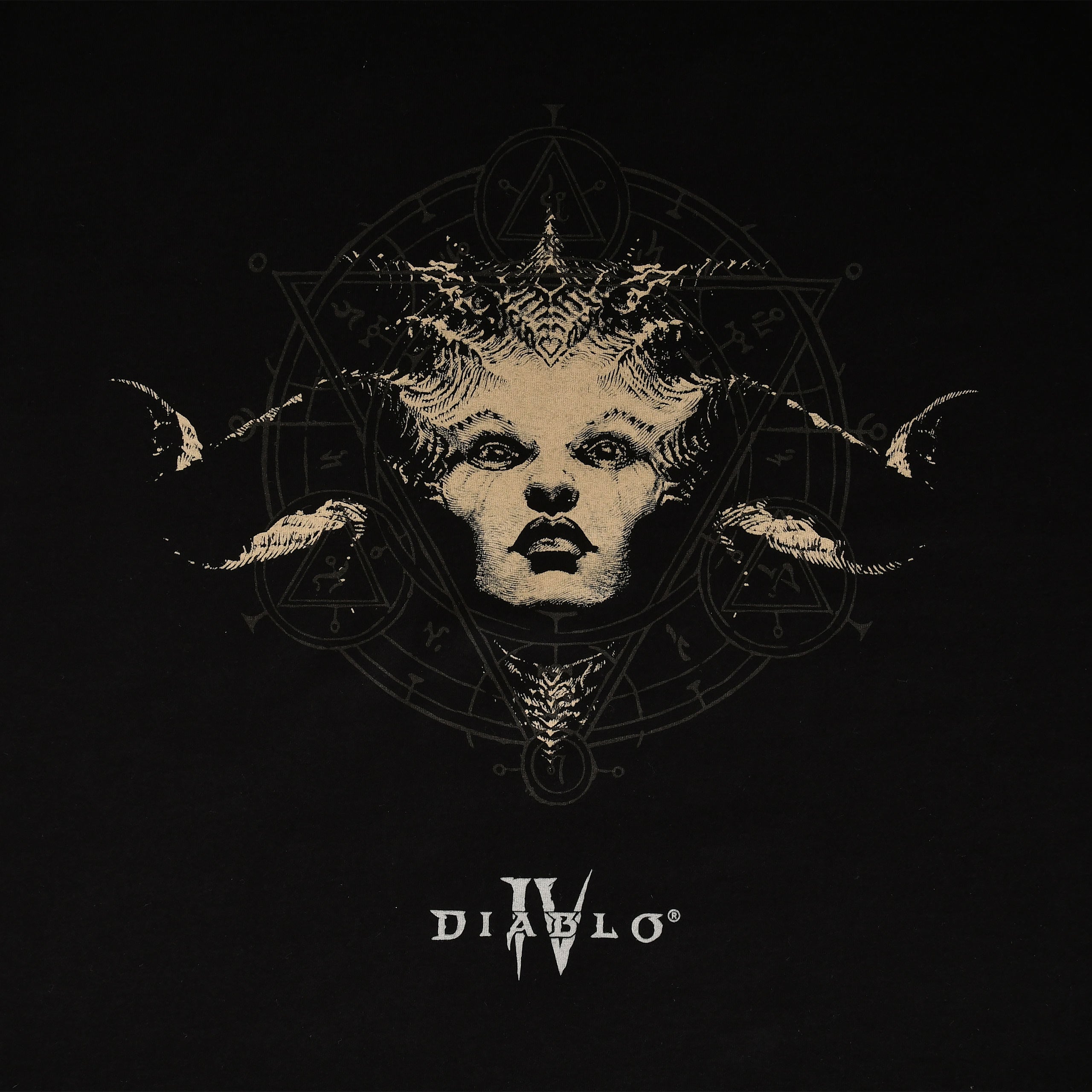 Produktbild Diablo IV - Queen of the Damned T-shirt svart