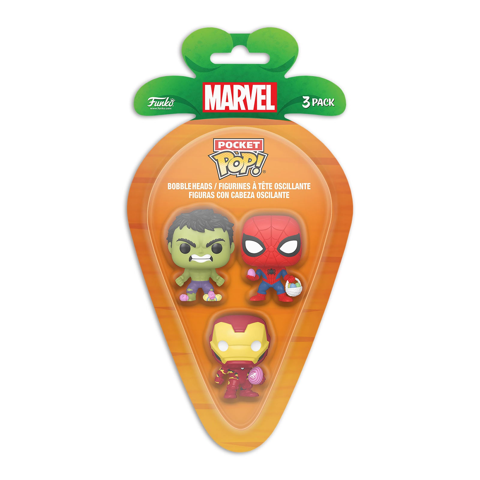 Product image Marvel Funko Pocket Pop 3-piece Figure Set Easter Edition