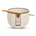 Produktbild Demon Slayer - Tanjiro-symbol Ramen-skål med ätpinnar