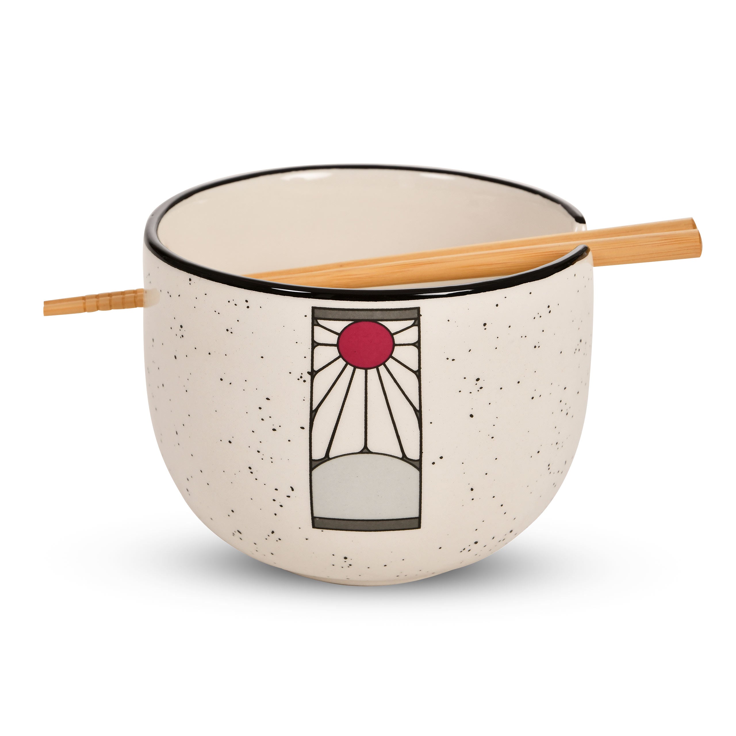 Produktbild Demon Slayer - Tanjiro-symbol Ramen-skål med ätpinnar
