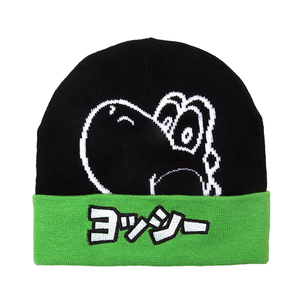 Produktbild Super Mario - Yoshi Japanese Beanie svart-grön