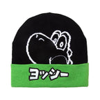 Produktbild Super Mario - Yoshi Japanese Beanie svart-grön