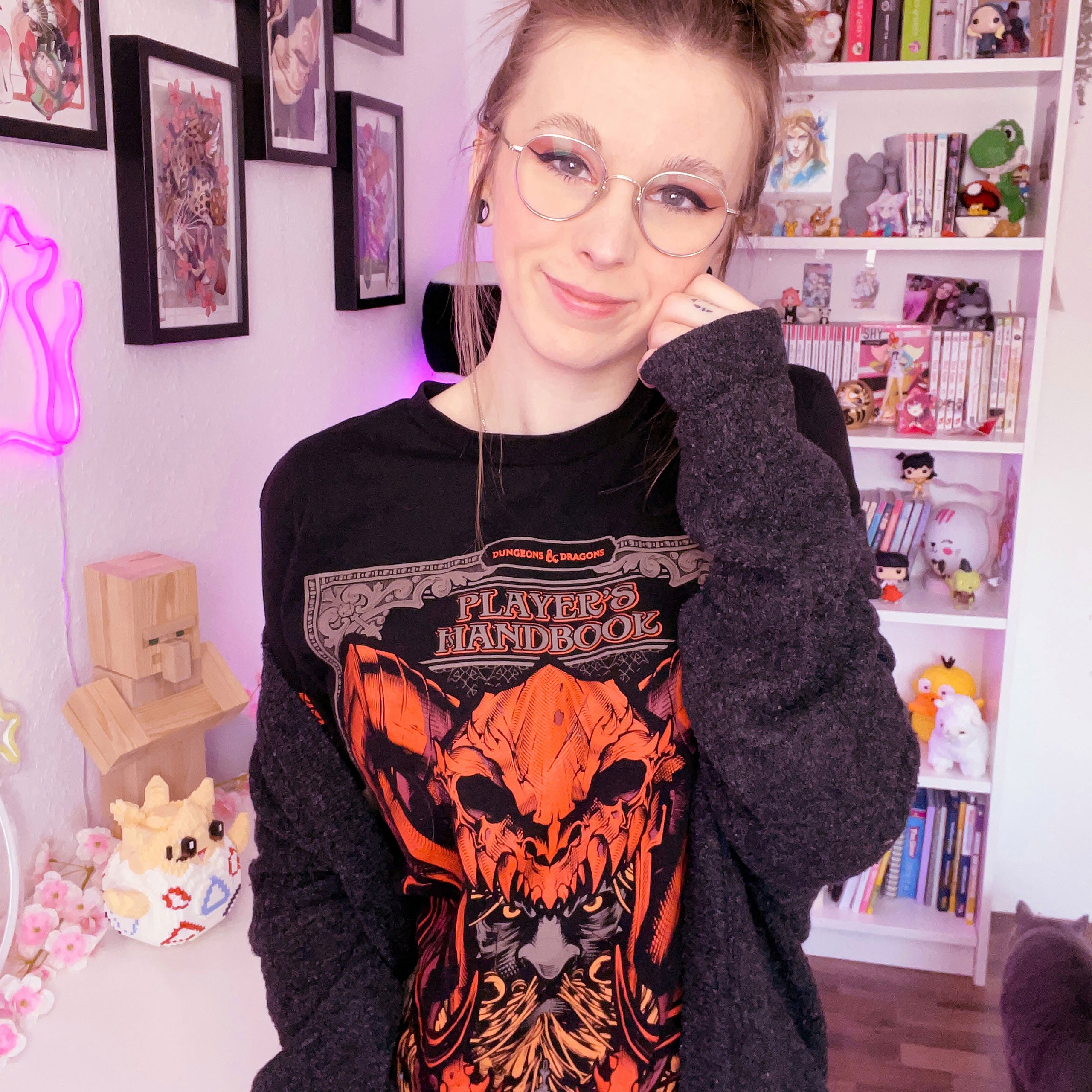 Produktbild Dungeons & Dragons - Player's Handbook T-Shirt svart