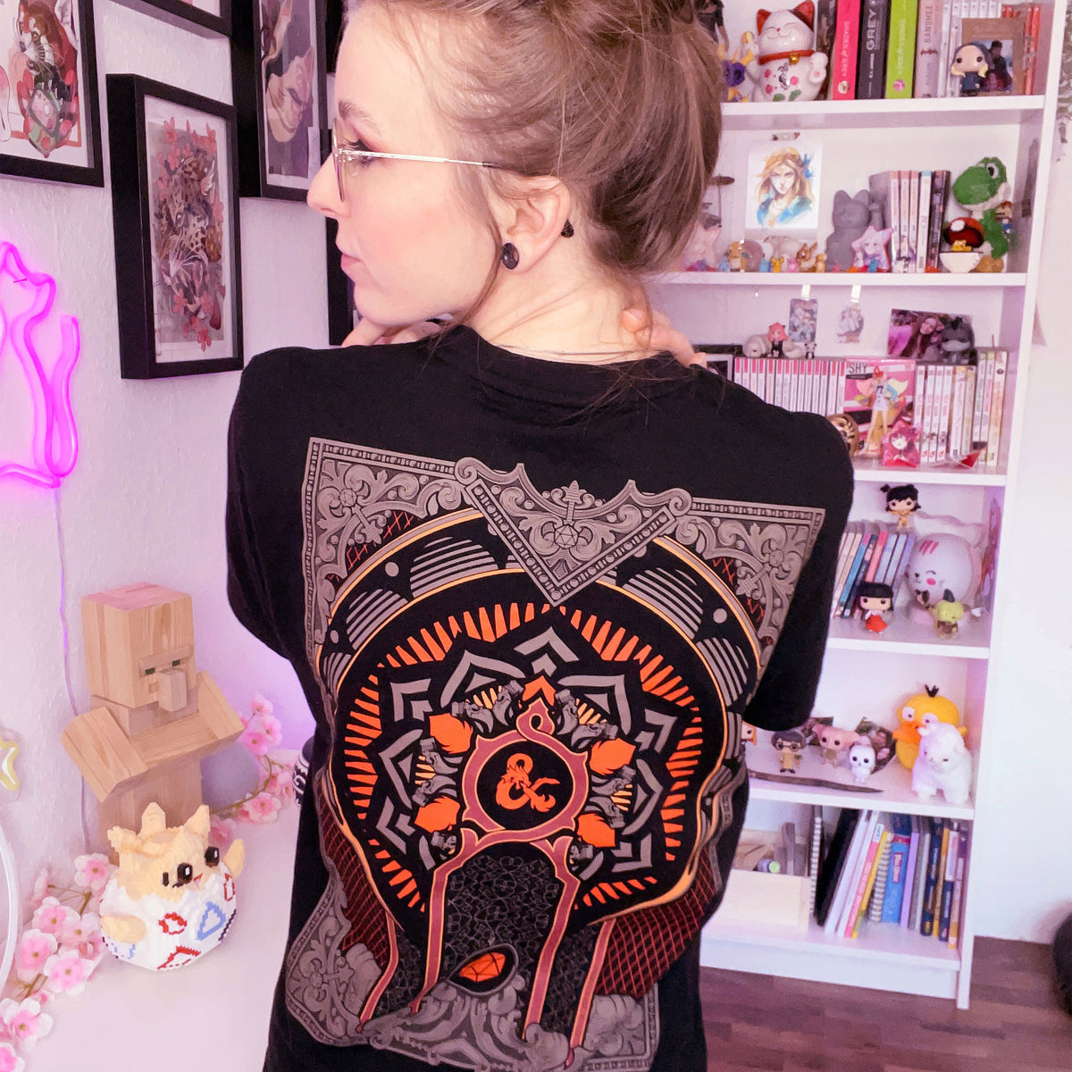 Produktbild Dungeons & Dragons - Player's Handbook T-Shirt svart