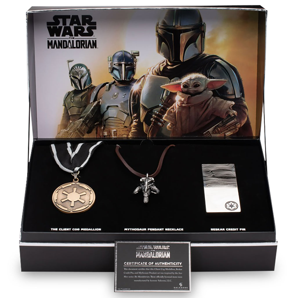 Produktbild Mandalorian Bounty Hunter Smyckeset Deluxe - Star Wars The Mandalorian