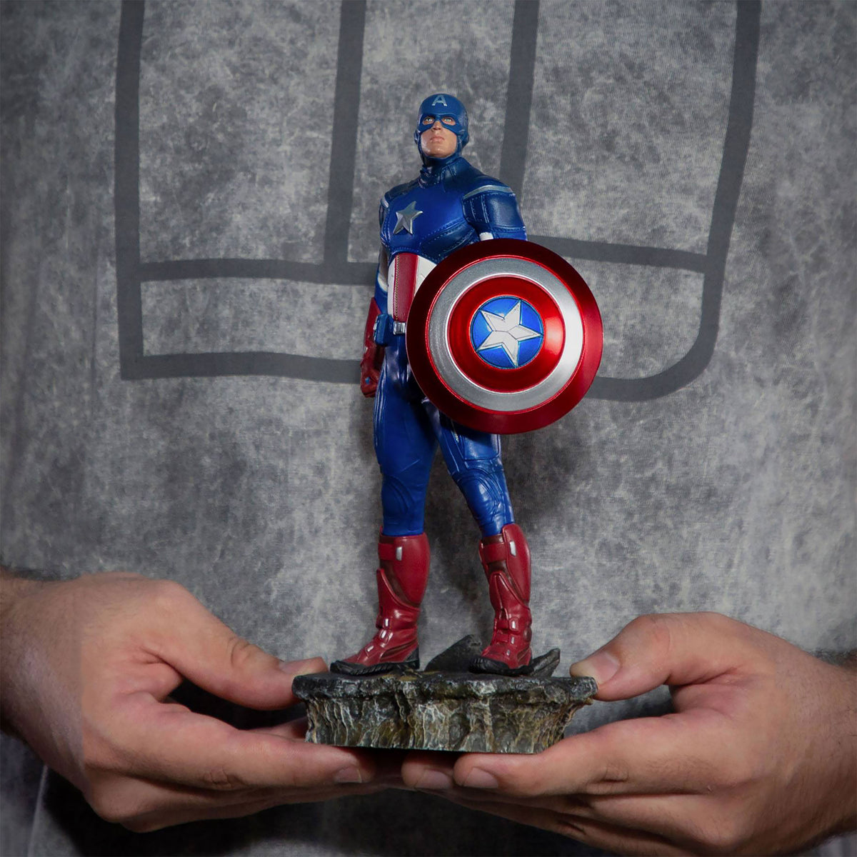 Produktbild Captain America - The Infinity Saga Slaget om NY BDS Art Scale Staty 1:10