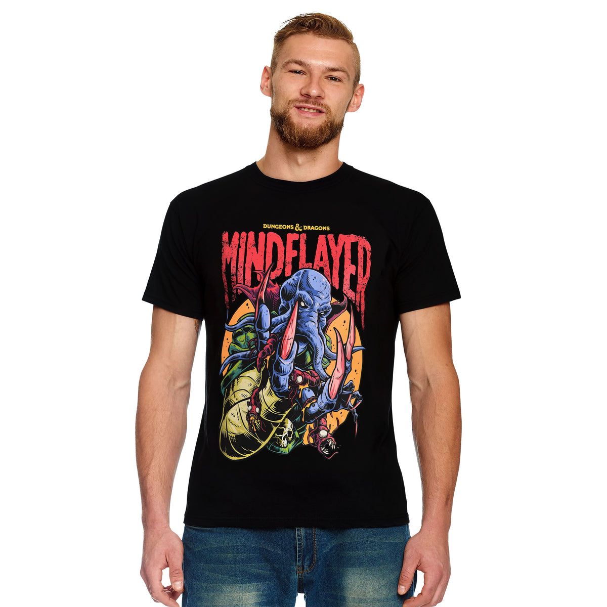 Produktbild Dungeons & Dragons - Mindflayer T-shirt svart