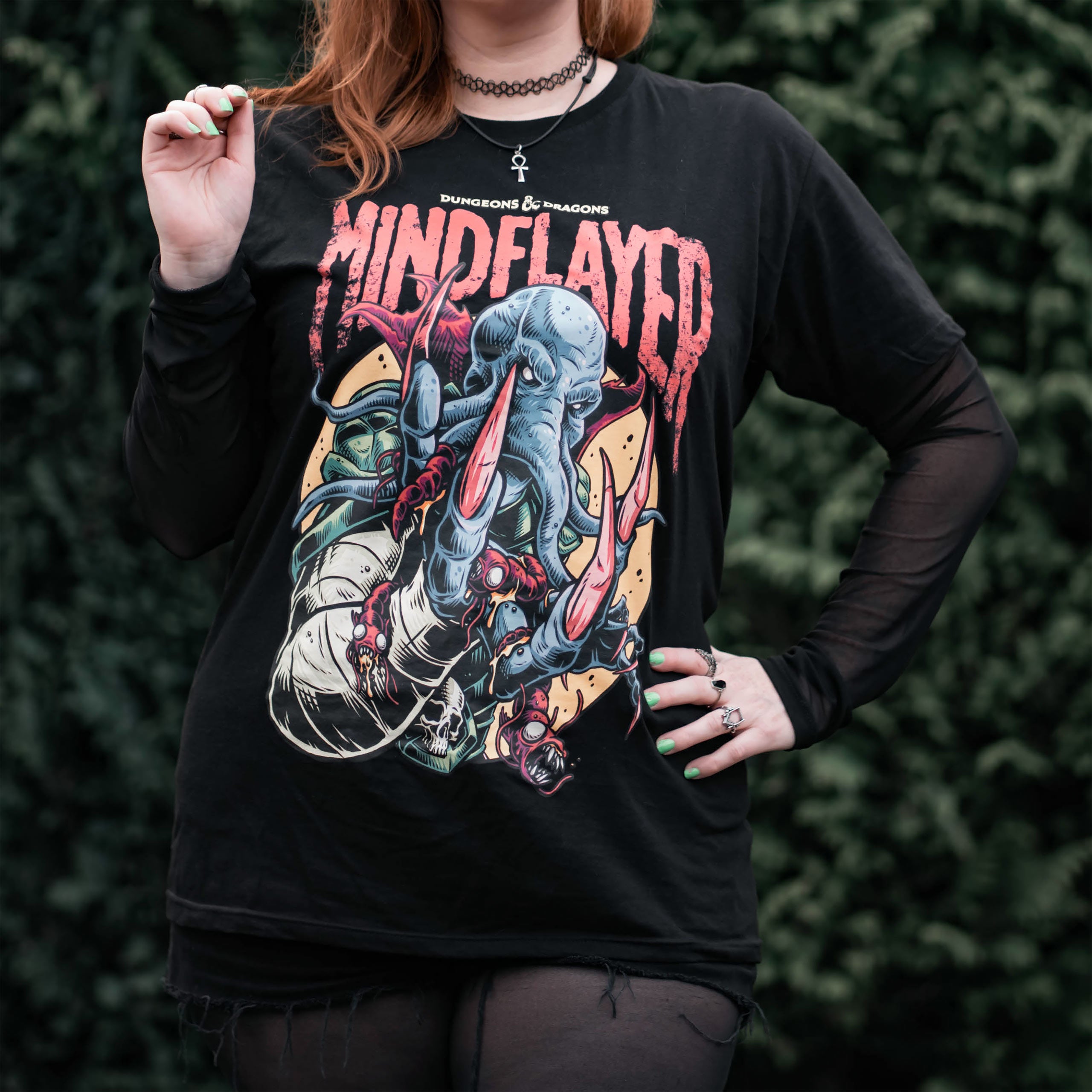 Produktbild Dungeons & Dragons - Mindflayer T-shirt svart