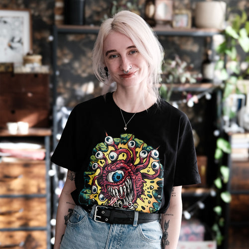 Produktbild Dungeons & Dragons - Beholder T-shirt svart
