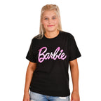 Produktbild Barbie - Melted Logo T-Shirt svart