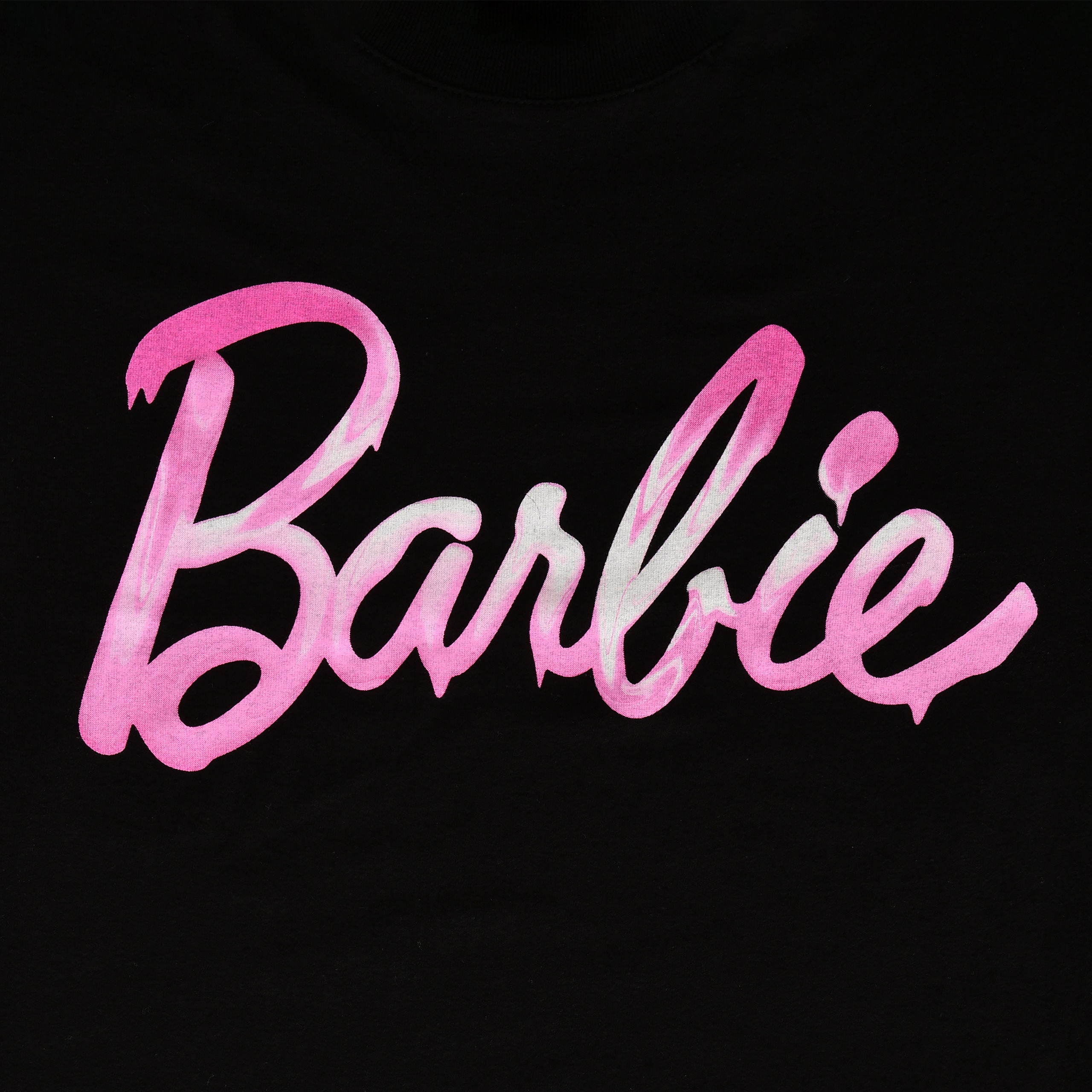 Produktbild Barbie - Melted Logo T-Shirt svart