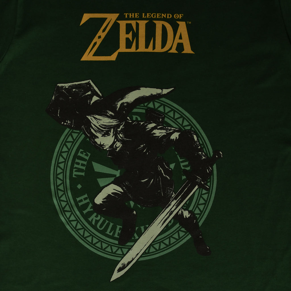 Produktbild Zelda - Link Pose T-shirt grön