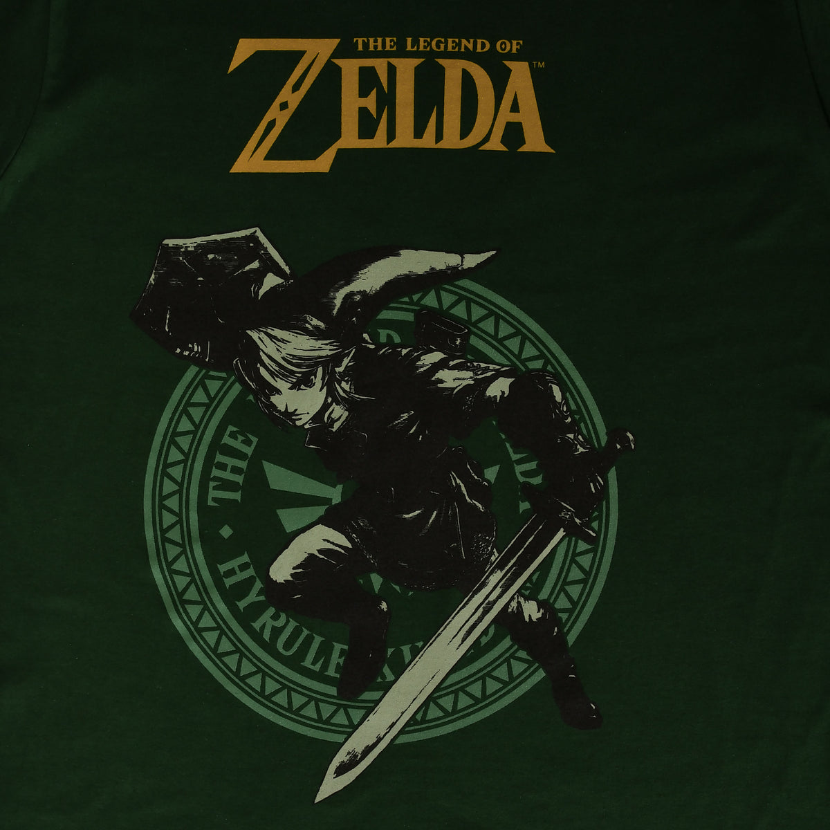 Produktbild Zelda - Link Pose T-shirt grön