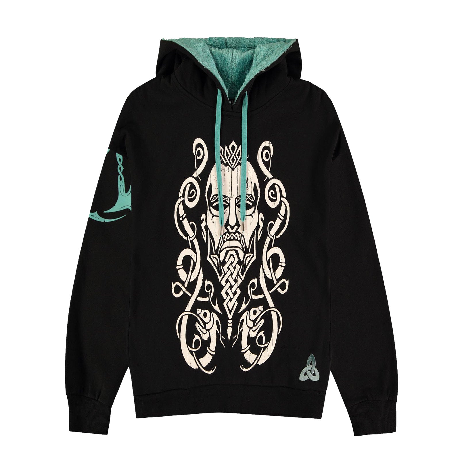 Produktbild Assassins Creed - Valhalla Mask Hoodie svart