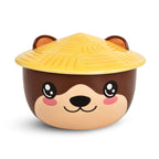 Produktbild Otter Kawaii skål med lock för animefans