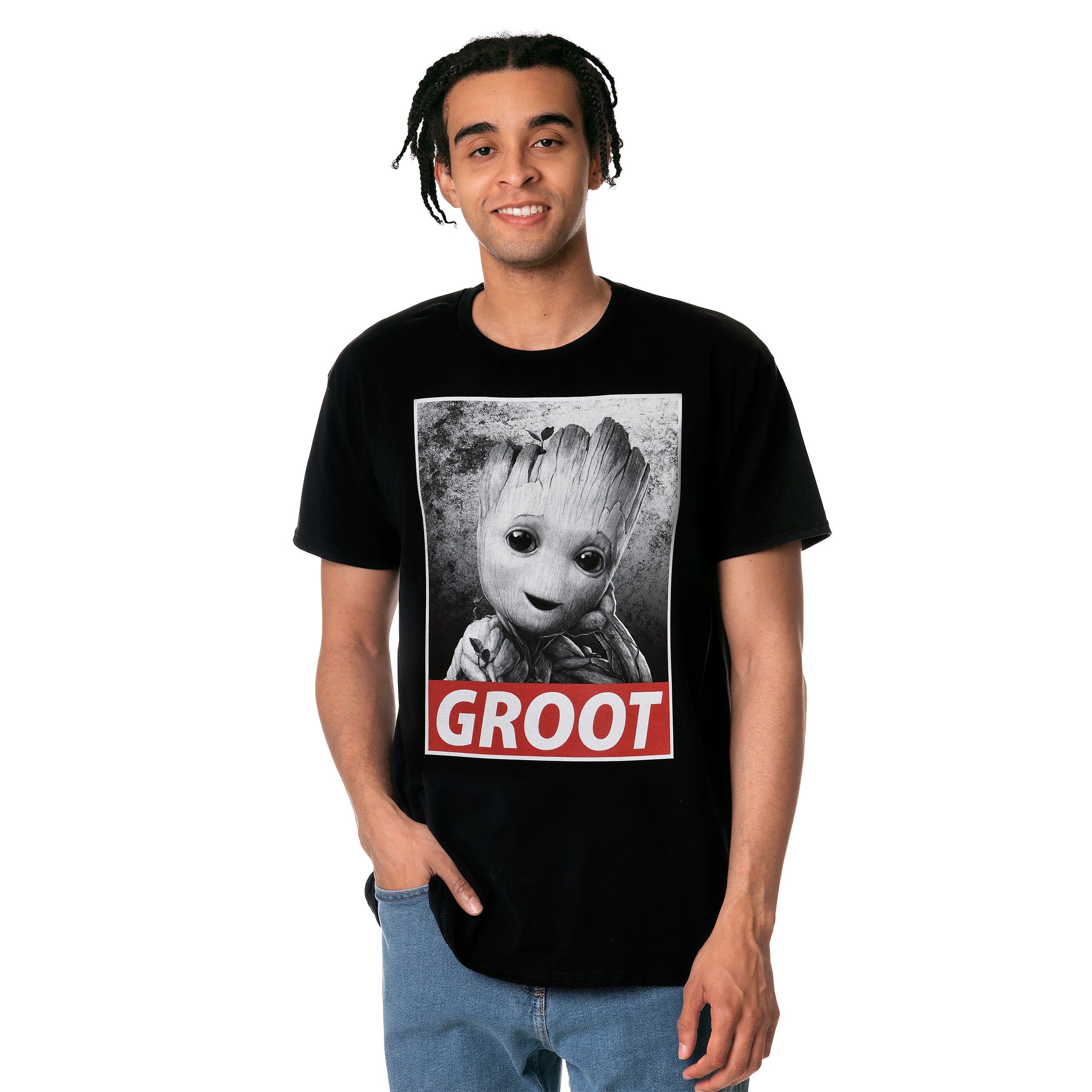 Produktbild Baby Groot T-shirt svart - Marvel