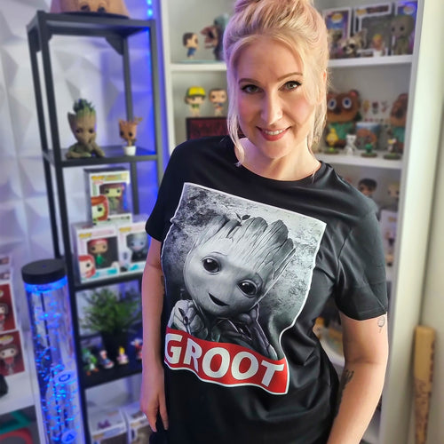 Produktbild Baby Groot T-shirt svart - Marvel