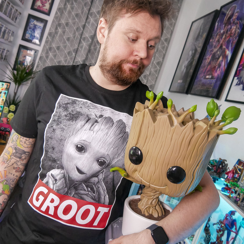 Produktbild Baby Groot T-shirt svart - Marvel