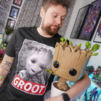 Produktbild Baby Groot T-shirt svart - Marvel