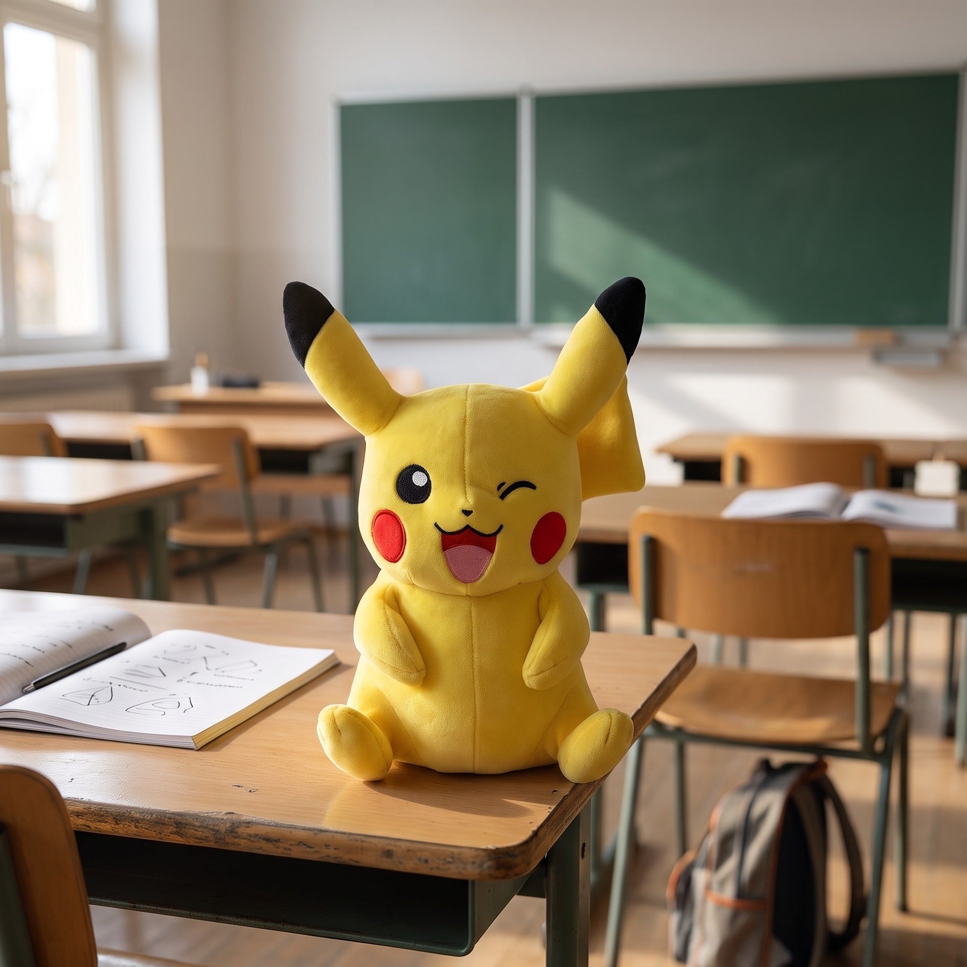 Produktbild Pokemon - Pikachu Plyschfigur 27 cm