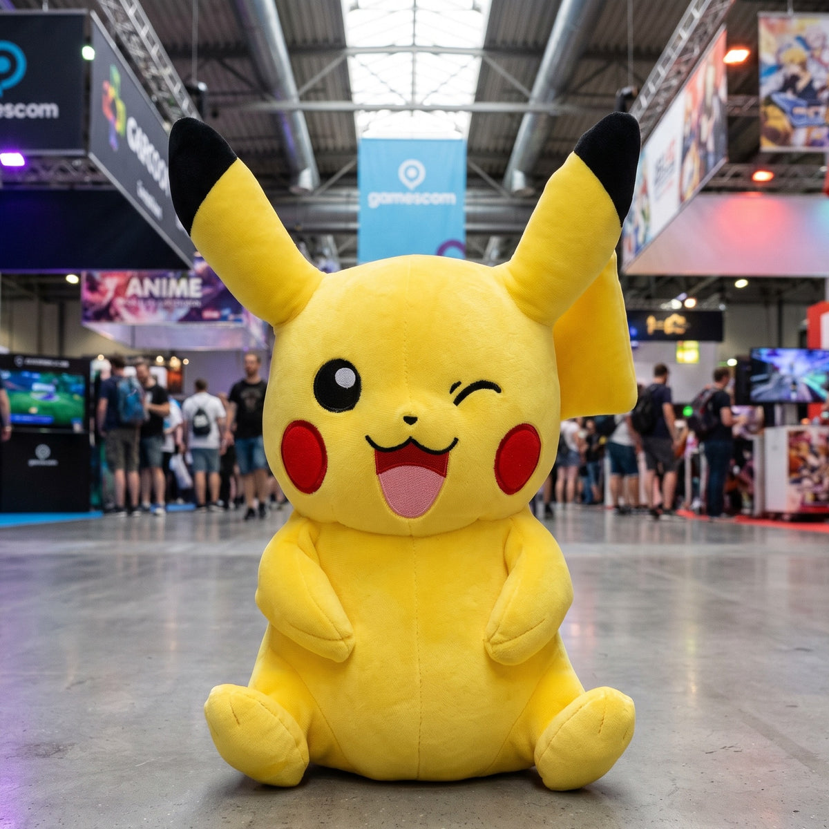Produktbild Pokemon - Pikachu Plyschfigur 27 cm