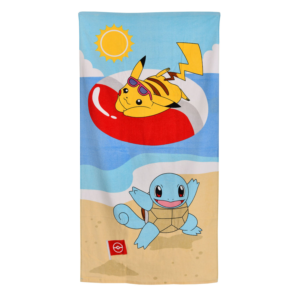 Produktbild Pokemon - Pikachu & Squirtle Badhandduk